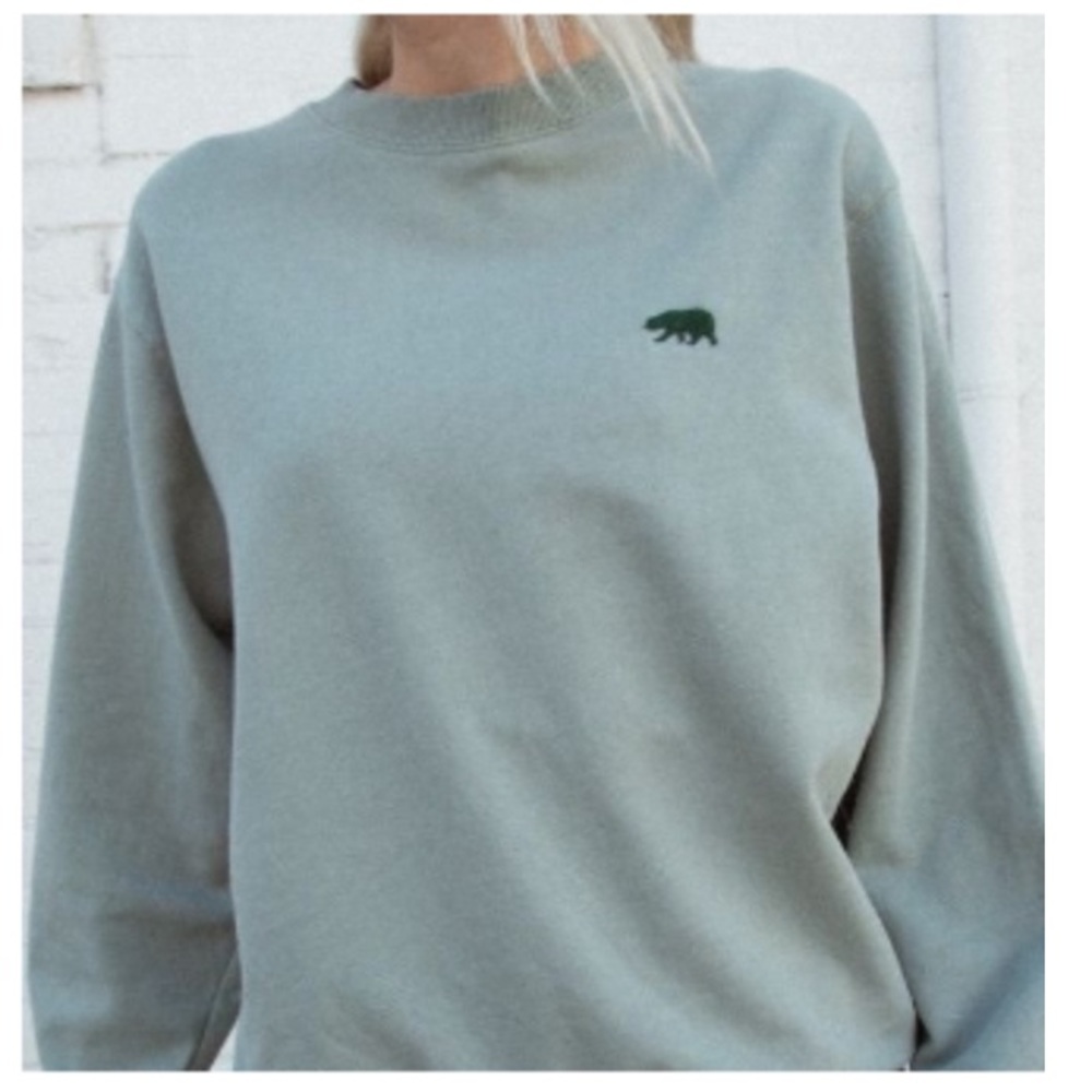 brandy melville erica bear sweatshirt